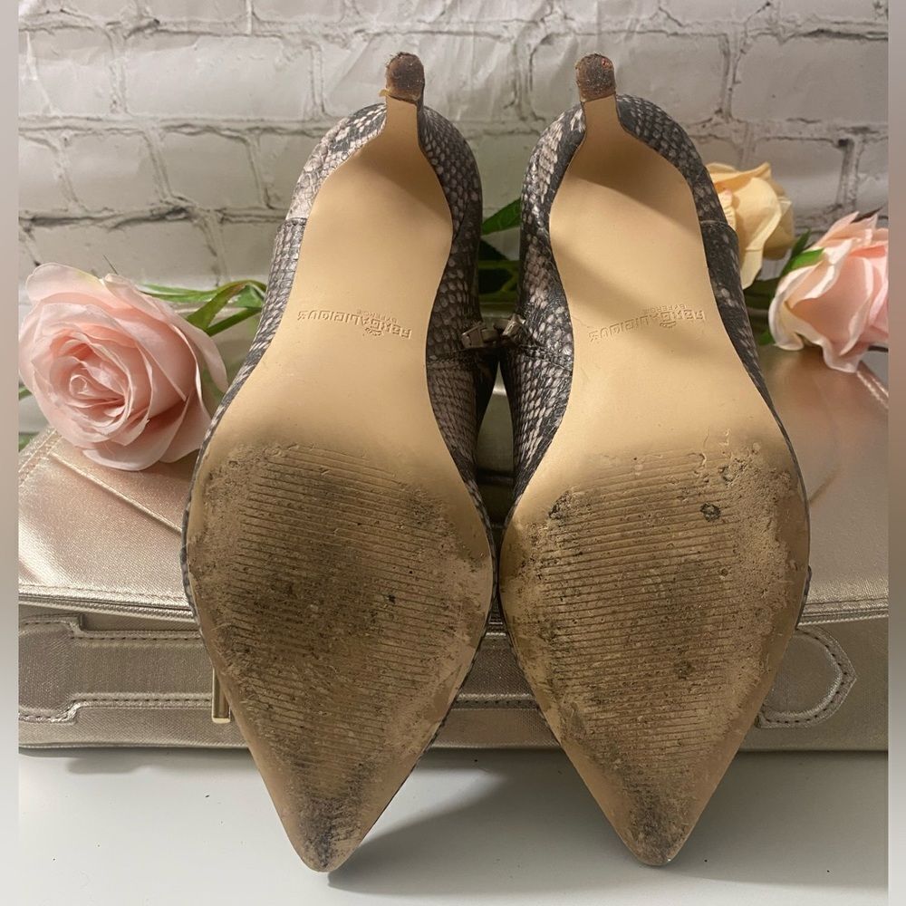 Snakeskin Ankle Boots - Picture 4 of 10